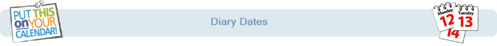 Church Diary Dates Banner Diary Dates What's On